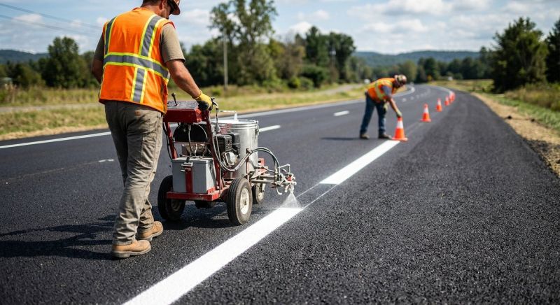 Pavement Striping Service in Savannah, GA