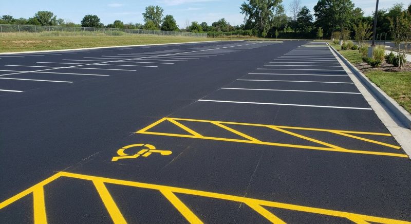 Asphalt Marking in Orange County, CA