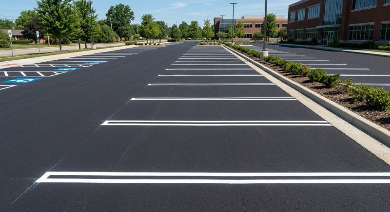 Asphalt Marking in Gwinnett County, GA
