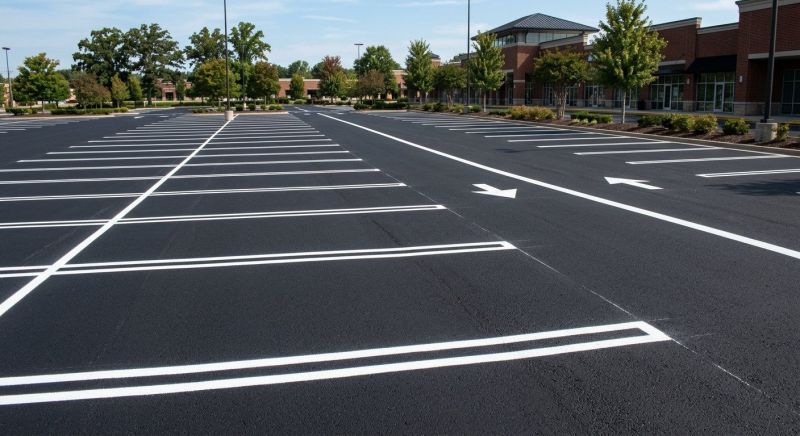 Asphalt Marking in Gwinnett County, GA