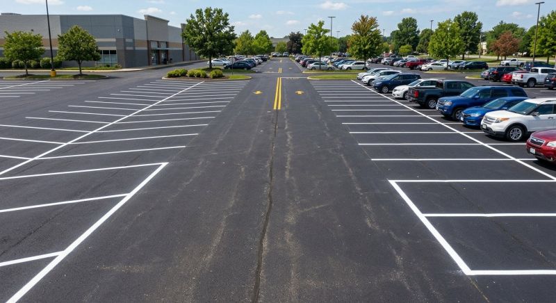 Asphalt Painting in Hilton Head Island, SC