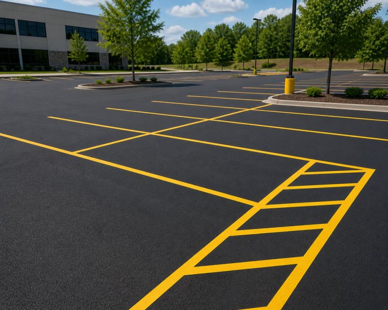Commercial Asphalt Painting in Palm Springs, CA