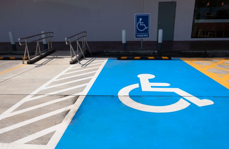 Disability Parking Marking in Katy, TX