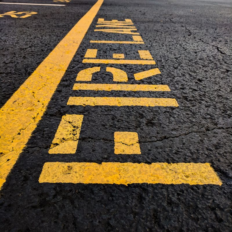 Fire Lane Marking in Temecula, CA