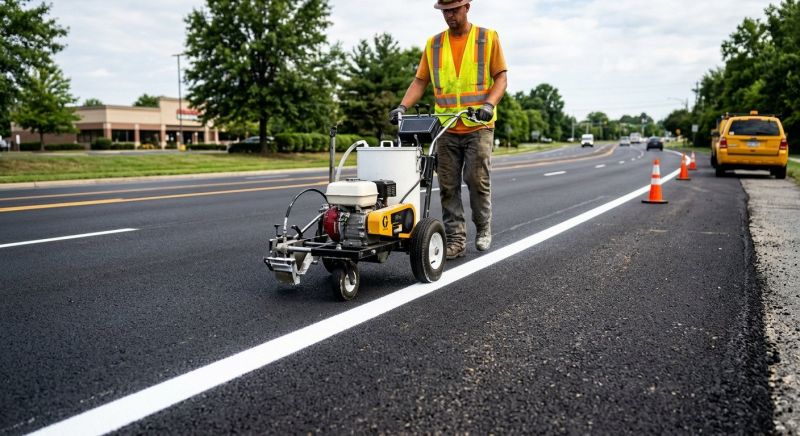 Lane Marking Service in Canton, GA