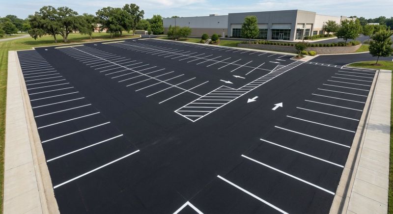 Parking Area Striping in Los Angeles, CA