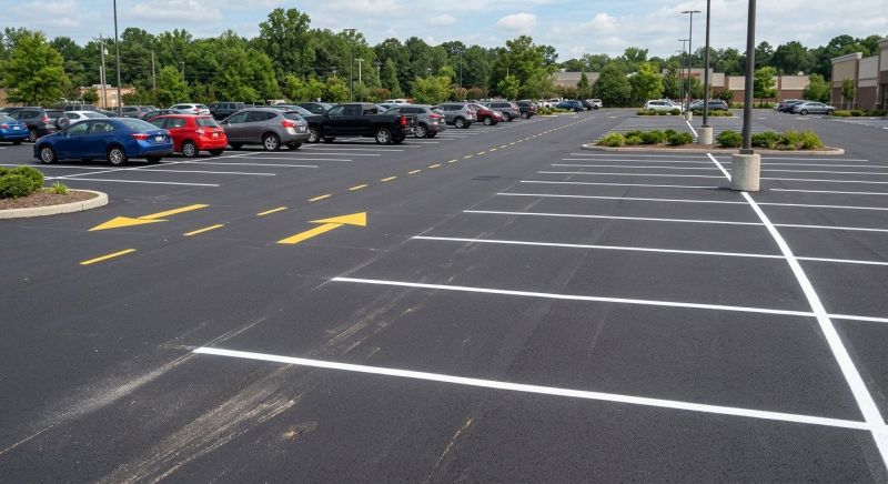 Parking Area Striping in Temecula, CA