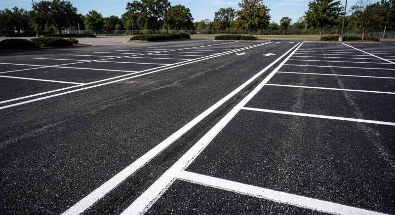 Parking Lot Painting in Hilton Head Island, SC