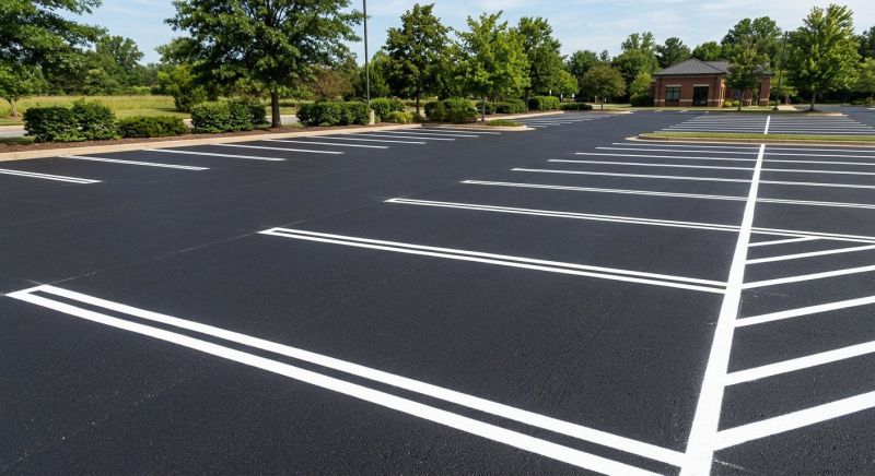 Parking Lot Painting in Katy, TX