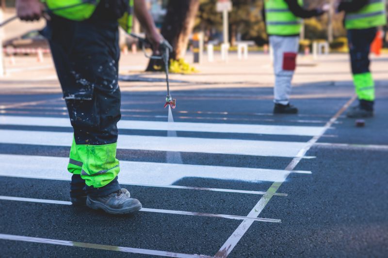 Pavement Marking Service in Palm Springs, CA